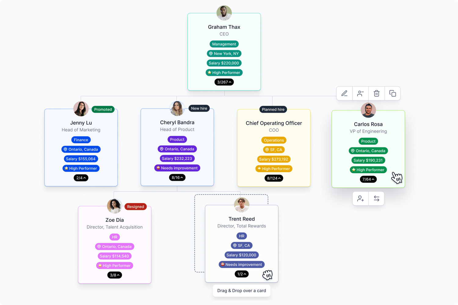 Create an Interactive Org Chart with Agentnoon